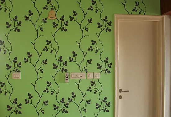 Grapevine-stencil - Recent Projects - Aapka Painter