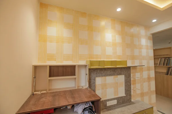 Madras Check Wall Texture - Recent Projects - Aapka Painter