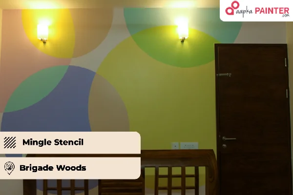 Master Bedroom Mingle Wall Painting 