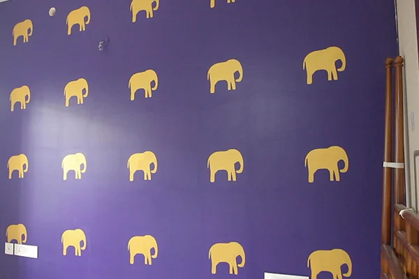 safari wall stencil - Aapka Painter